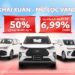 Toyota Việt Nam giảm 50% lệ phí trước bạ, lãi suất vay ưu đãi chỉ từ 6,99%/năm!