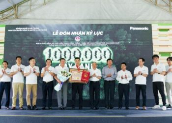 Panasonic Việt Nam xác lập kỷ lục trồng 1 triệu cây trong thời gian ngắn nhất với chương trình “Sống khỏe - Góp xanh” - 1