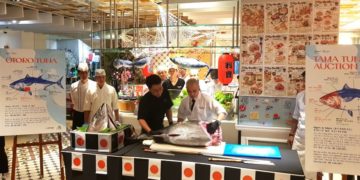 Tiệc buffet “Chợ cá Tsukiji” tại nhà hàng Latest Recipe trong tháng 3