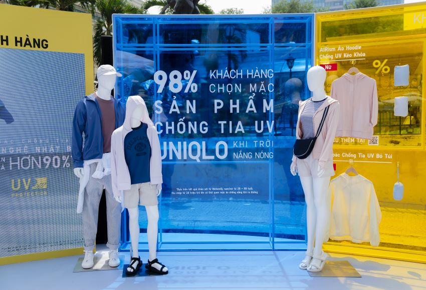 Uniqlo chống tia UV