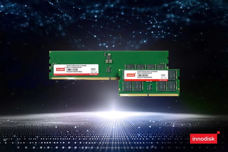 Innodisk ra mắt bộ nhớ DRAM DDR5 6400 64GB, hỗ trợ AI biên và AI tạo sinh