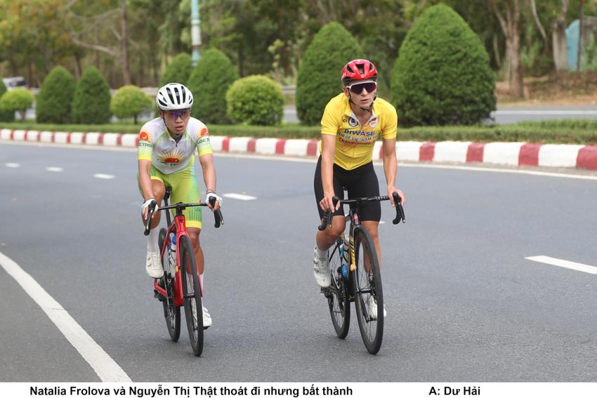 Biwase Tour of VietNam 2025: Natalia Frolova (BIW) lập kỷ lục đoạt 3 áo Vàng Xanh Đỏ - 5