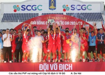 PVF lên ngôi vô địch U19 Quốc gia: Chiến thắng nghẹt thở trước SLNA - 10