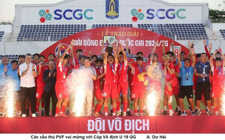 PVF lên ngôi vô địch U19 Quốc gia: Chiến thắng nghẹt thở trước SLNA - 10