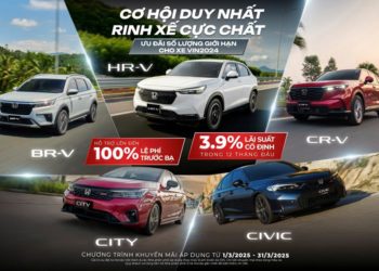 Honda Việt Nam tung ưu đãi khủng – Cơ hội sở hữu xe với giá hấp dẫn
