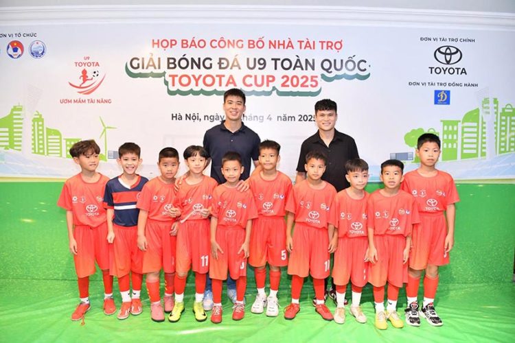 Toyota tiếp tục truyền lửa đam mê bóng đá trẻ với Giải U9 toàn quốc 2025