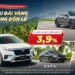 Honda ưu đãi lớn tháng 4: Mua CR-V, Civic, BR-V nhận quà khủng, lãi suất chỉ 3.9%