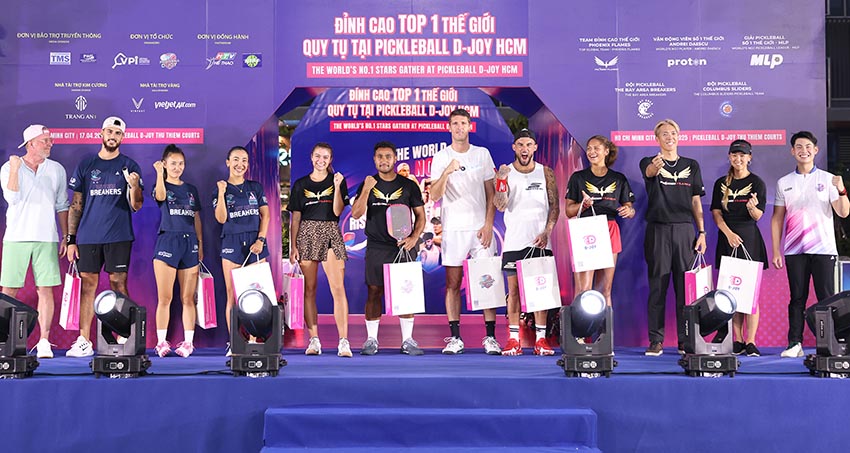 Sôi động giải Pickleball 'Rise With The Flames': Thế giới đổ bộ TP.HCM - 3