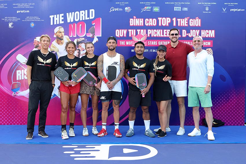 Sôi động giải Pickleball 'Rise With The Flames': Thế giới đổ bộ TP.HCM - 4