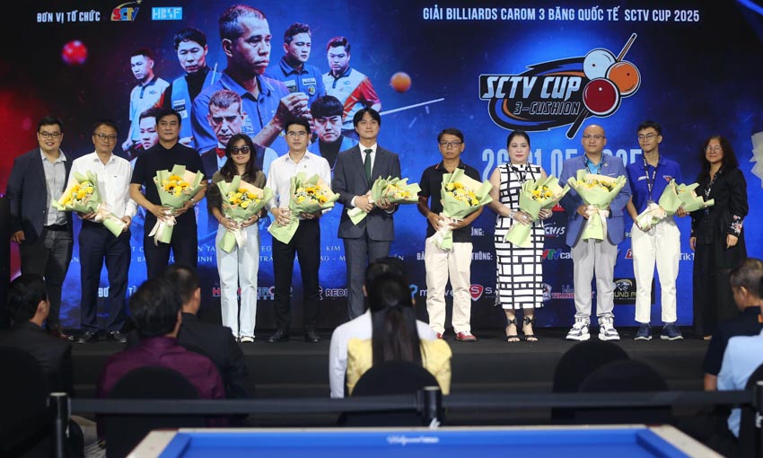 Giải Billiards Carom 3 băng Quốc tế SCTV Cup 2025 : Lộ diện 4 'siêu sao' vào bán kết - 3