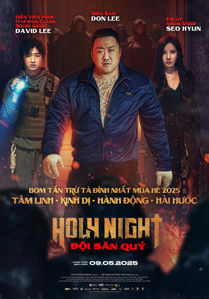 Dàn diễn viên lồng tiếng cực đỉnh xuất hiện tại buổi ra mắt cho bộ phim Hàn Quốc Holy Night: Đội Săn Quỷ - 1