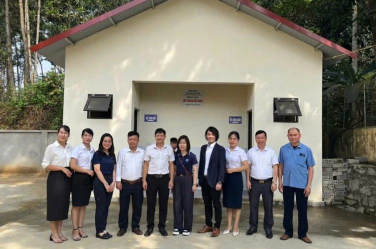 Toyota Việt Nam tiếp tục nâng cấp điều kiện học đường tại Yên Bái bằng công trình vệ sinh đạt chuẩn