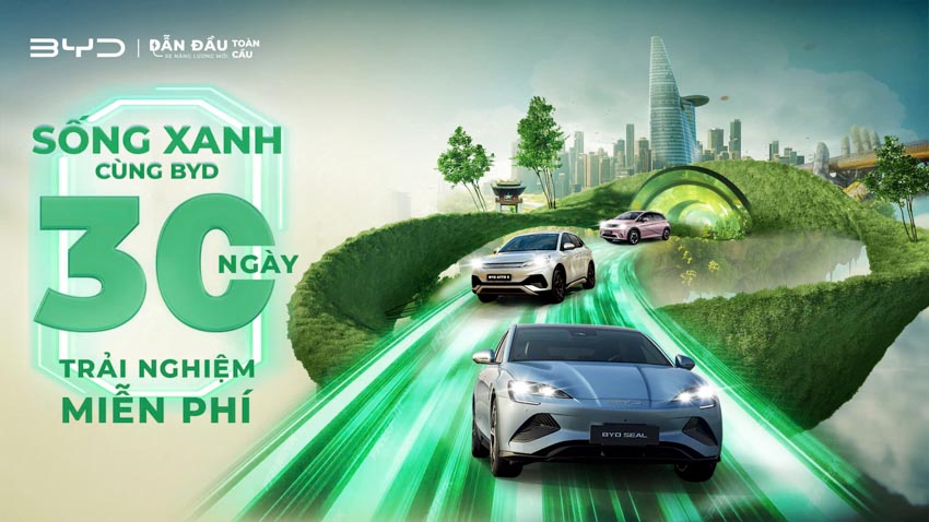 Trải nghiệm xe điện cao cấp miễn phí suốt 30 ngày cùng BYD - 5