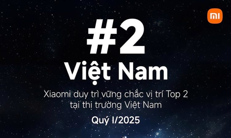 Xiaomi bất ngờ trở lại Top 2 smartphone Việt Nam, mở màn 2025 với loạt kỷ lục mới - 1