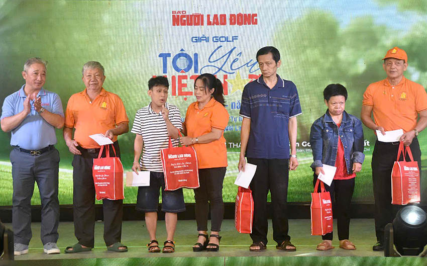 Giải Golf 'Tôi yêu Việt Nam' lần 3: Những tấm lòng hướng về cộng đồng - 6
