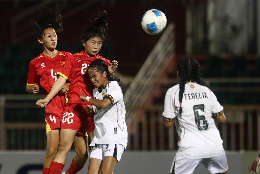 U19 Nữ Việt Nam và Thái Lan 'Đại Thắng', hướng tới Bán Kết - 3