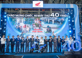 Lễ xuất xưởng xe máy thứ 40 triệu tại nhà máy Honda Việt Nam, tháng 6/2025