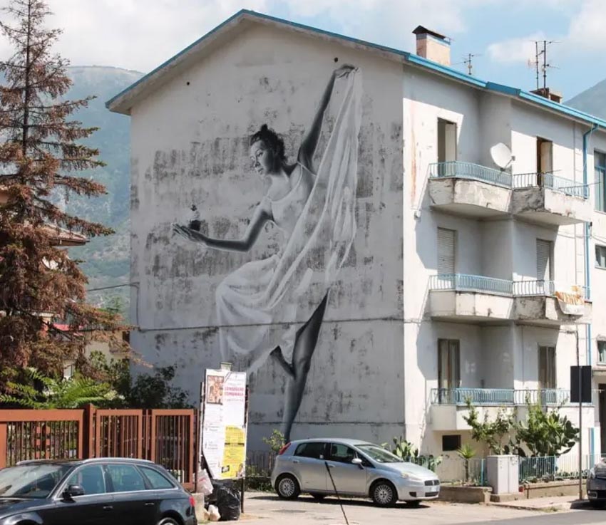 Khi ký ức hóa thành nghệ thuật đường phố: Kurt Cobain trở lại trên tường gạch Ukraine - 13