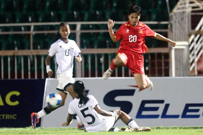 U19 Nữ Việt Nam thắng lớn, sẵn sàng 'đại chiến' Thái Lan ở chung kết! - 3