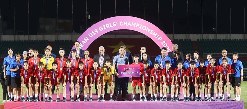 U19 nữ Thái Lan Vô Địch Giải Đông Nam Á 2025 sau khi đánh bại U19 nữ Việt Nam 3-1 - 5