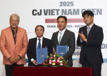 Lễ ký kết hợp tác chiến lược giữa Liên đoàn Taekwondo Việt Nam và Tập đoàn CJ (Hàn Quốc) - 4