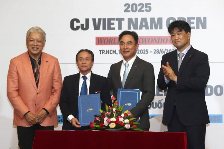 Lễ ký kết hợp tác chiến lược giữa Liên đoàn Taekwondo Việt Nam và Tập đoàn CJ (Hàn Quốc) - 4