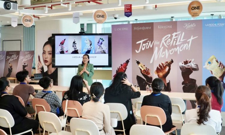 L’Oréal tái nạp