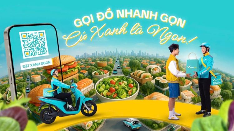 'Cứ Xanh là Ngon': Xanh SM gia nhập cuộc đua giao đồ ăn