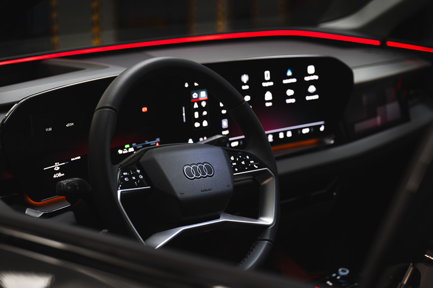 Audi Q6 e-tron – SUV chạy điện với thiết kế thể thao và nội thất công nghệ cao