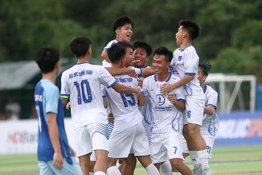 Đồng Tháp rực lửa khai mạc giải bóng đá sinh viên: Chủ nhà đại thắng! - 3