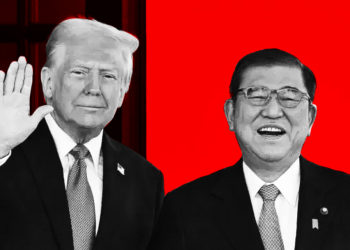 Khi nước Mỹ đứng giữa hai bàn đàm phán