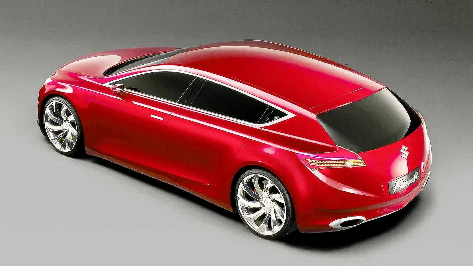Một mẫu concept car với thiết kế táo bạo, ánh sáng tương lai và đường nét tinh xảo, chưa từng được sản xuất hàng loạt