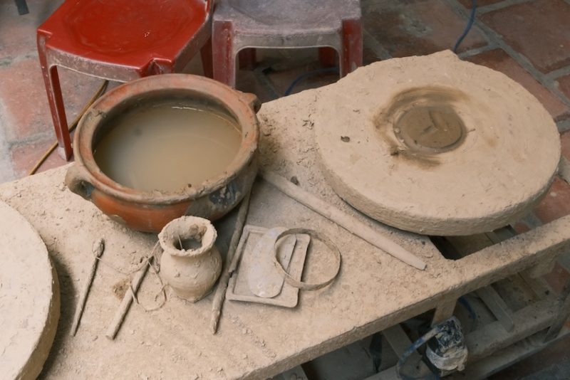 Bàn xoay gốm Thanh Hà