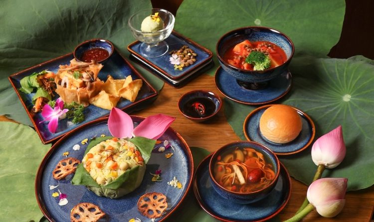 Ẩm thực chay mùa Vu Lan tại Windsor Plaza