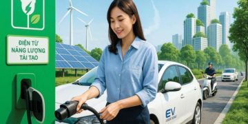 Cần tăng mạnh tỷ lệ điện tái tạo và khung tiêu chuẩn chất lượng cho xe điện