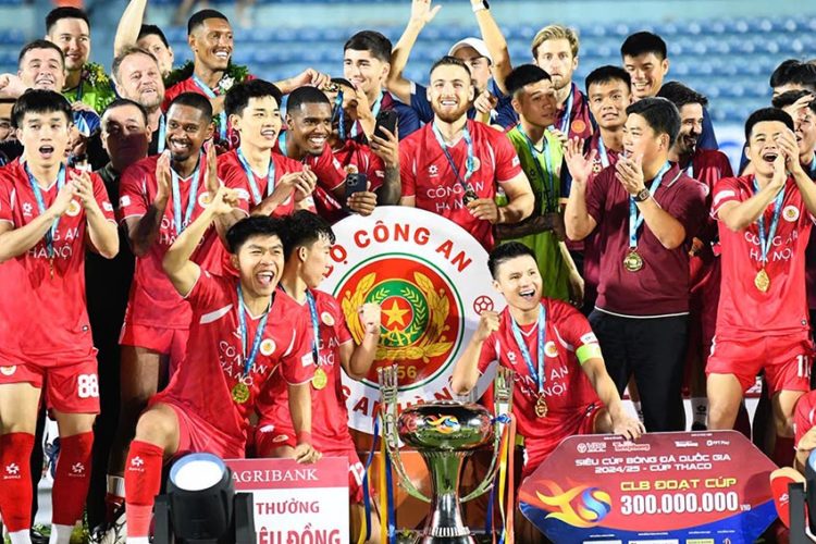 Công An Hà Nội lần đầu vô địch Siêu Cúp Quốc gia 2024 - 2025 - 3