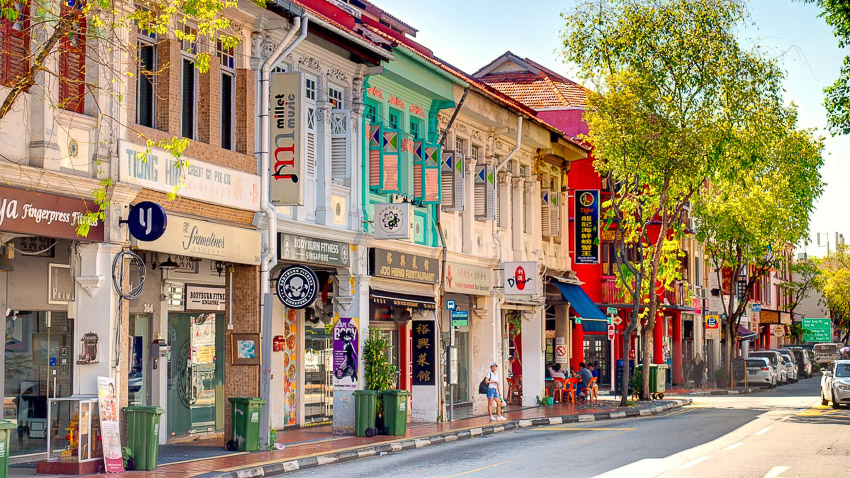 Katong Square – chợ đêm nức tiếng của Singapore, luôn rộn ràng bước chân du khách.