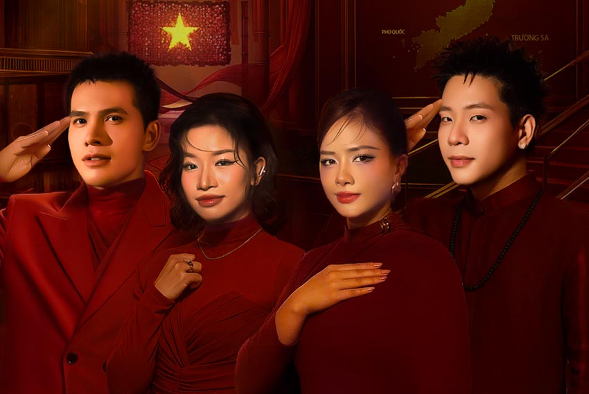 4 giọng ca từ 4 show truyền hình đình đám hội tụ trong MV về tinh thần yêu Việt Nam
