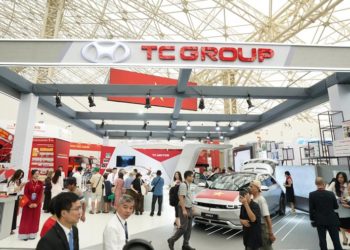 Lãnh đạo TC Group giới thiệu khu trưng bày 192 m² tại Triển lãm thành tựu đất nước kỷ niệm 80 năm Quốc khánh - 1