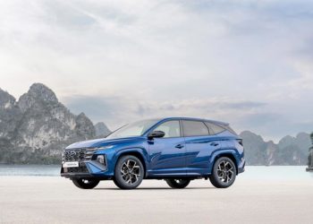 Biểu đồ doanh số bán hàng xe Hyundai tháng 8/2025 với Tucson dẫn đầu