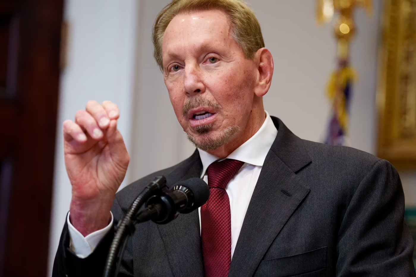 Larry Ellison, đồng sáng lập và chủ tịch điều hành của Oracle Corp.