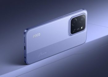 POCO C85 màu Tím với cụm camera kép AI 50MP và màn hình 6,9 inch