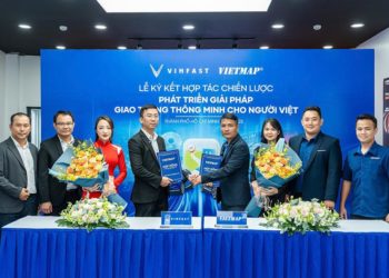 VinFast và Vietmap ký kết hợp tác phát triển giải pháp giao thông thông minh cho xe điện Việt Nam