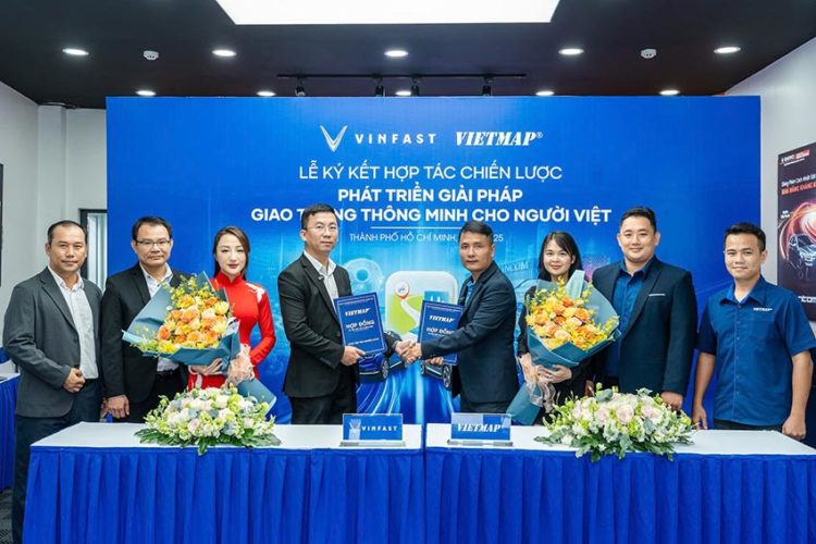 VinFast và Vietmap ký kết hợp tác phát triển giải pháp giao thông thông minh cho xe điện Việt Nam