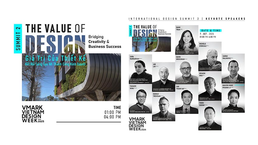Chỉ còn 2 tuần, khai mạc sự kiện thiết kế lớn nhất Việt Nam - VMARK Vietnam Design Week 2025 - 1