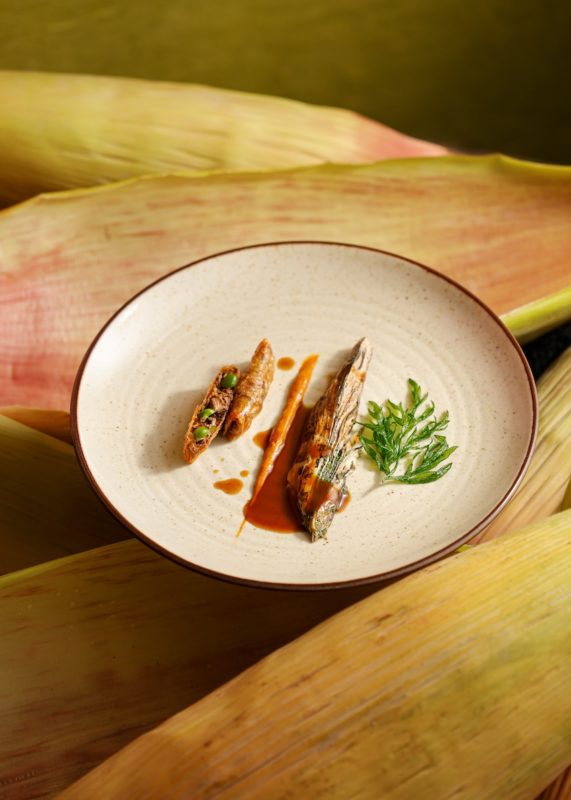 Bắp chuối Củ Chi, ngải cứu Thanh Trì trong thực đơn fine dining "Từ Đồng Bằng Đến Non Cao"