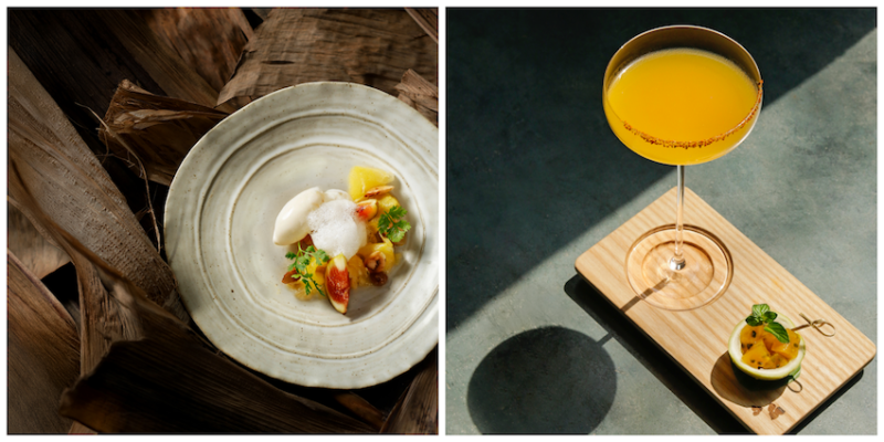 Khóm Tắc Cậu, rượu nếp dừa Bến Tre, hạt kơnia Tây Nguyên - Từ Đồng Bằng Đến Non Cao - fine dining Hum Signature