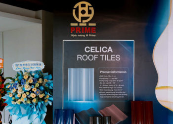 Ngói CELICA với đường cong “dòng chảy”, bề mặt tráng men tinh xảo, phù hợp kiến trúc hiện đại.