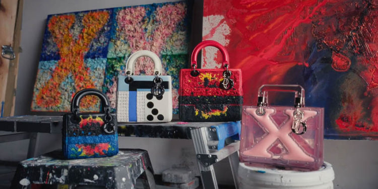 Những thiết kế Lady Dior trong dự án Lady Art – nơi hội họa và haute couture gặp nhau.