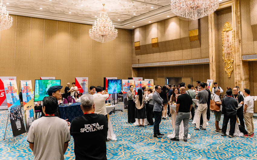Không gian kết nối doanh nghiệp trong khuôn khổ Korea Spotlight 2025.